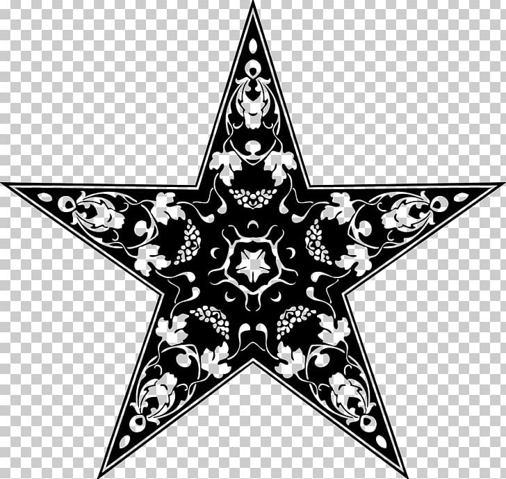 Star Symmetry Ornament PNG, Clipart, Angle, Black And White, Clip Art, Computer Icons, Decorative Arts Free PNG Download