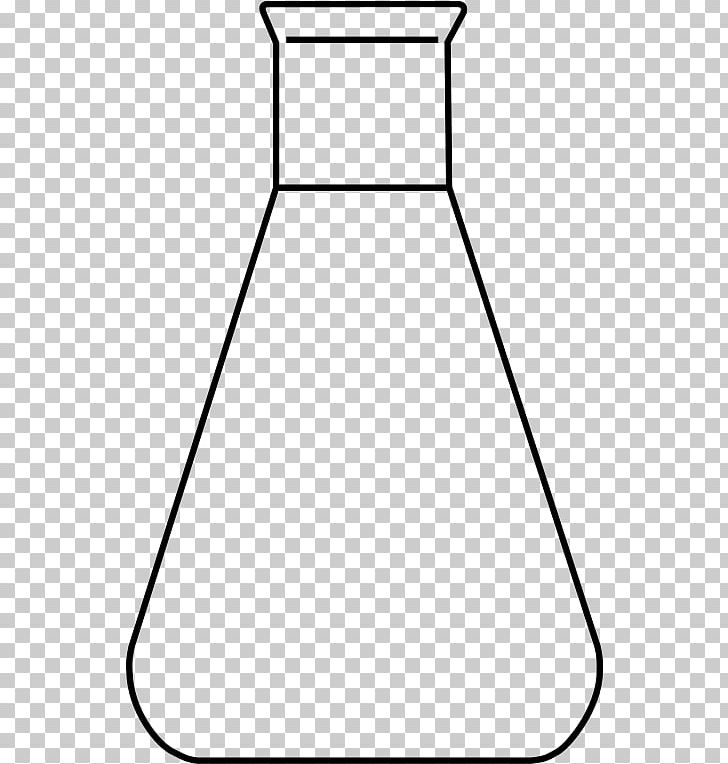 Erlenmeyer Flask Laboratory Flasks Volumetric Flask Chemistry PNG, Clipart, Angle, Area, Beaker, Black And White, Bunsen Burner Free PNG Download
