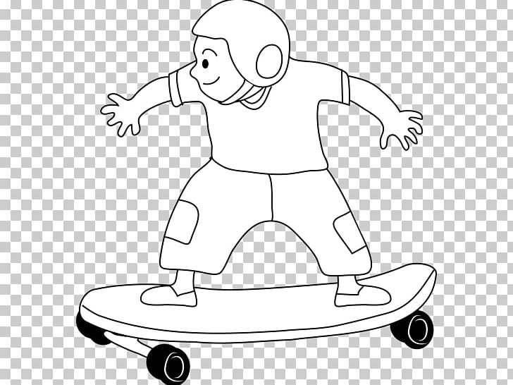 Skateboarding PNG, Clipart, Art, Black And White, Child, Drawing, Finger Free PNG Download