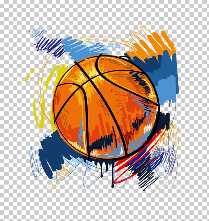 T-shirt Basketball Graffiti Illustration PNG, Clipart, Art, Ball, Basketball, Basketball Ball, Basketball Court Free PNG Download