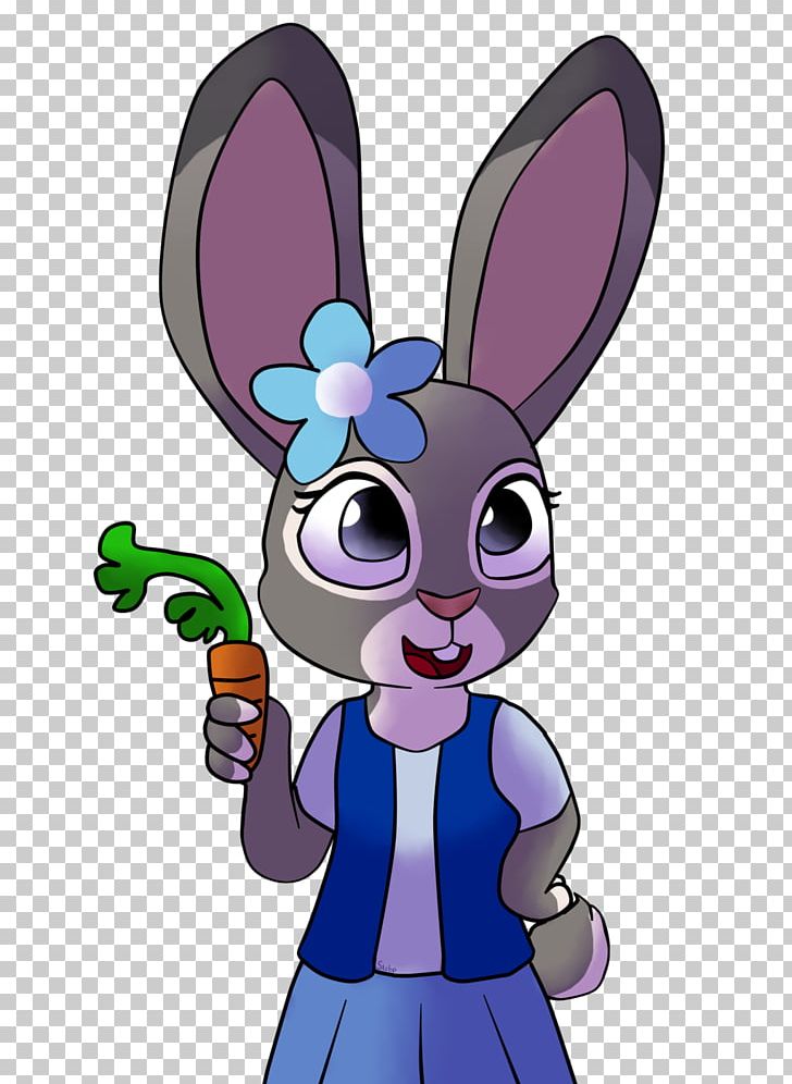 Easter Bunny Hare Lt. Judy Hopps Art Rabbit PNG, Clipart, Animals, Art, Cartoon, Deviantart, Easter Free PNG Download