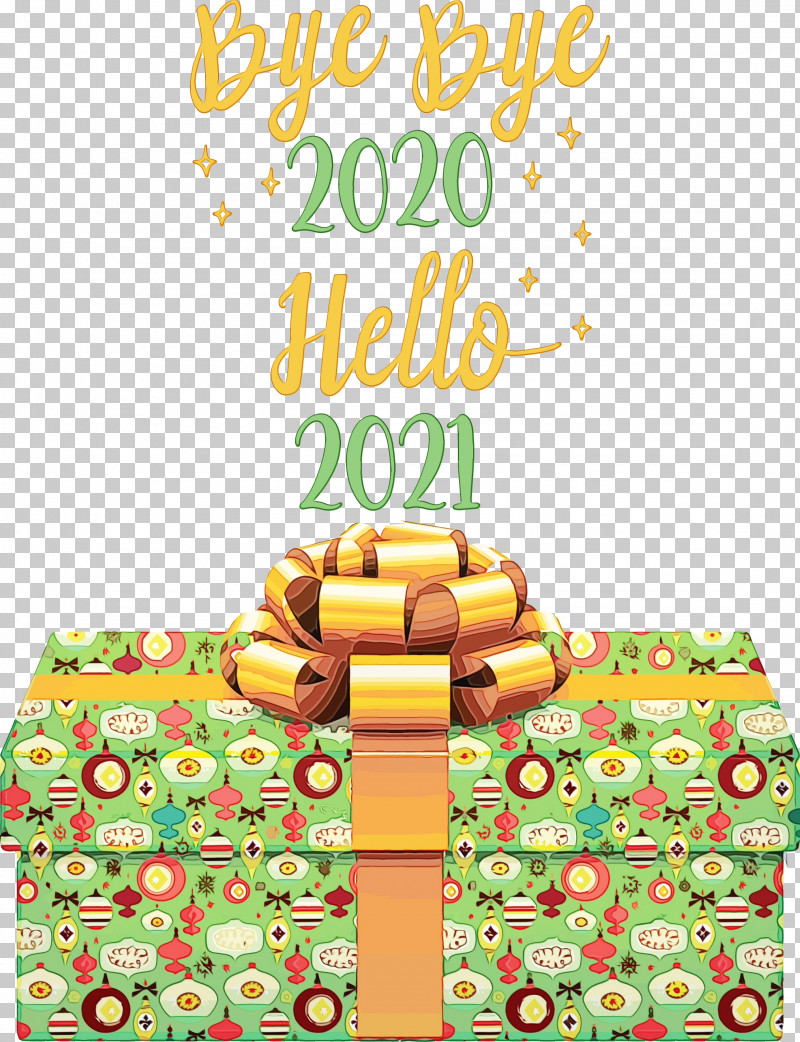 Yellow Font Meter Pattern PNG, Clipart, 2021 Happy New Year, 2021 New Year, Happy New Year, Meter, Paint Free PNG Download