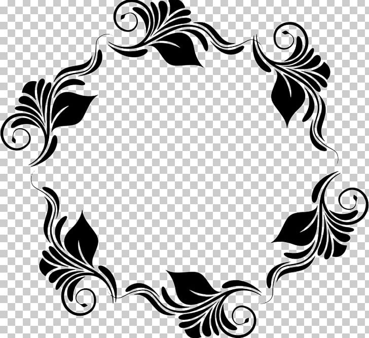 Flower Circle PNG, Clipart, Black, Black And White, Circle, Color, Computer Icons Free PNG Download