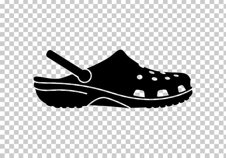 Slipper Nike Free Crocs Shoe Flip-flops PNG, Clipart, Black, Black And White, Brooks Sports, Clog, Clothing Free PNG Download