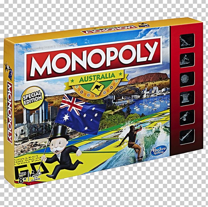 Hasbro Monopoly Australia Board Game PNG, Clipart, Australia, Board Game, Chance And Community Chest Cards, Game, Hasbro Free PNG Download