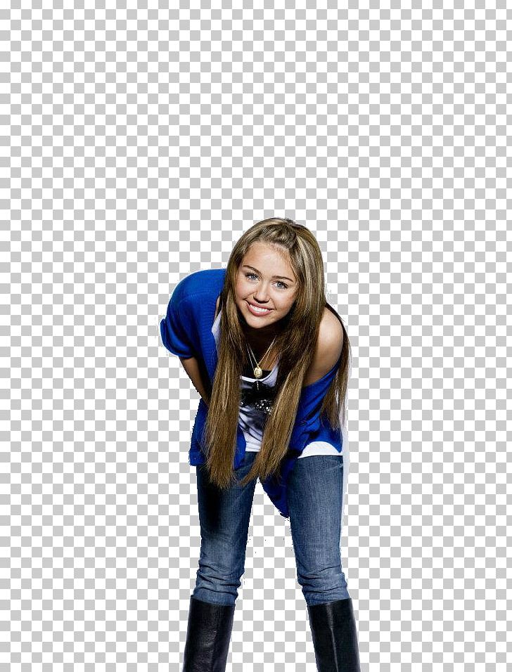 Miley Cyrus Jeans T-shirt Shoulder Outerwear PNG, Clipart, Arm, Blue, Costume, Electric Blue, Girl Free PNG Download