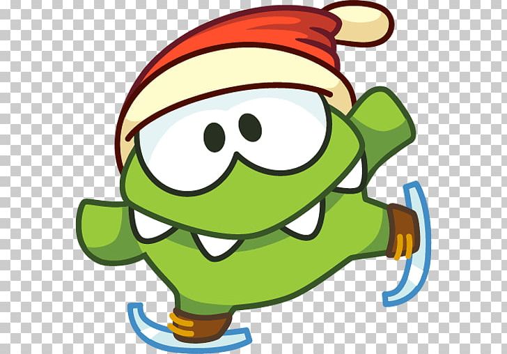 Sticker Winter VKontakte Cut The Rope PNG, Clipart, Area, Artwork, Cut The Rope, Fictional Character, Food Free PNG Download