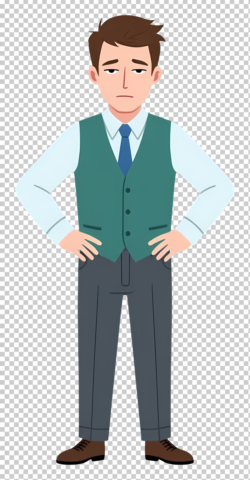 Businessman Feeling Disappointed - Man In Formal Attire PNG