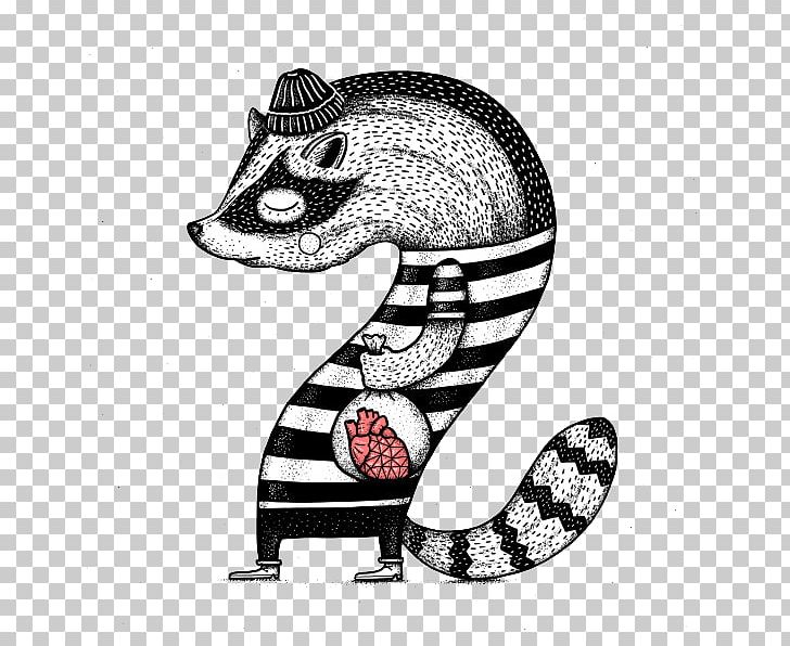 Cartoon Skunk Illustration PNG, Clipart, Adobe Illustrator, Animals, Art, Balloon Cartoon, Black And White Free PNG Download