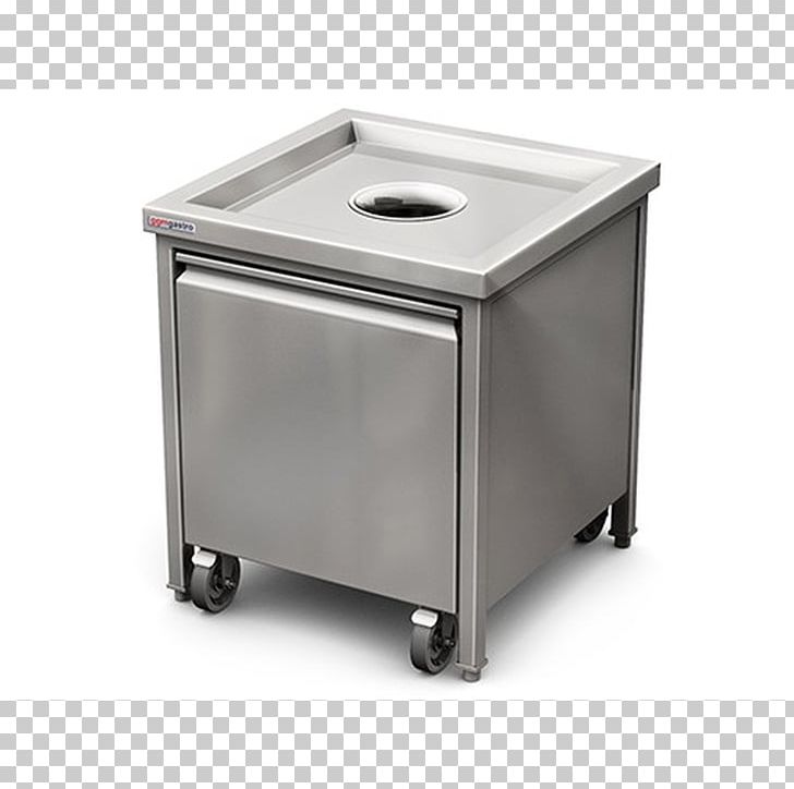 Rubbish Bins Waste Paper Baskets Drawer Stainless Steel Table