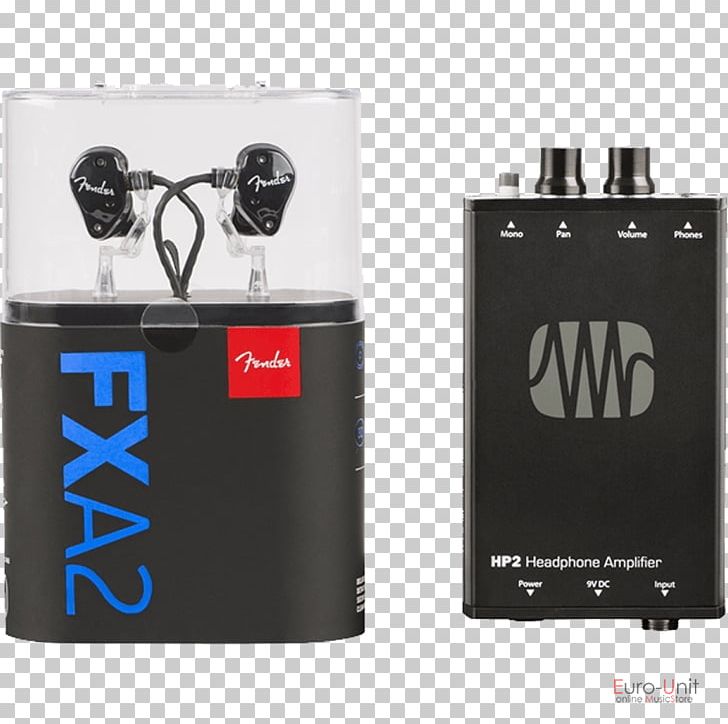 Fender Audio Bundle Fender Musical Instruments Corporation Fender FXA2 Pro In-ear Monitor PreSonus HP2 PNG, Clipart, Audio, Audio Equipment, Brand, Electronic Device, Fender Deluxe Amp Free PNG Download