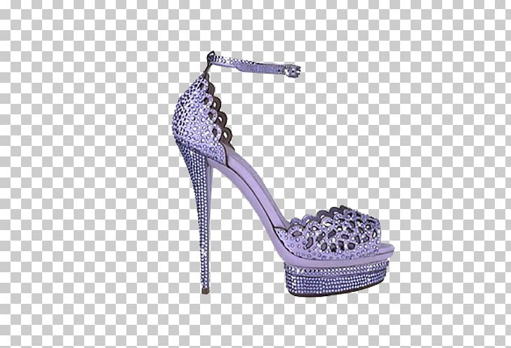 High-heeled Footwear Violet Purple Crystal PNG, Clipart, Absatz, Accessories, Amethyst, Decoration, Euclidean Vector Free PNG Download