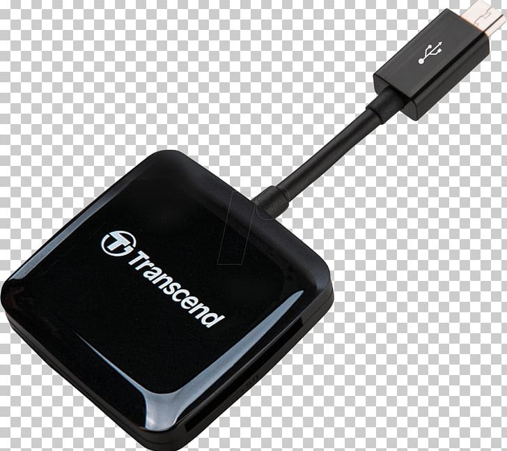 Memory Card Readers USB On-The-Go Transcend Information PNG, Clipart, 9 K, Adapter, Cable, Computer Data Storage, Electronic Device Free PNG Download