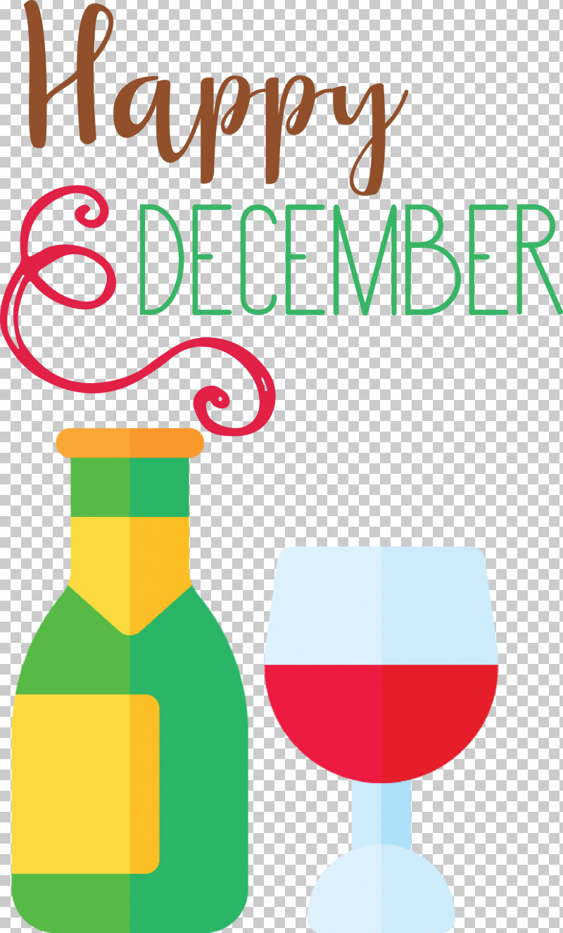 Happy December Winter PNG, Clipart, Behavior, Green, Happy December, Logo, M Free PNG Download