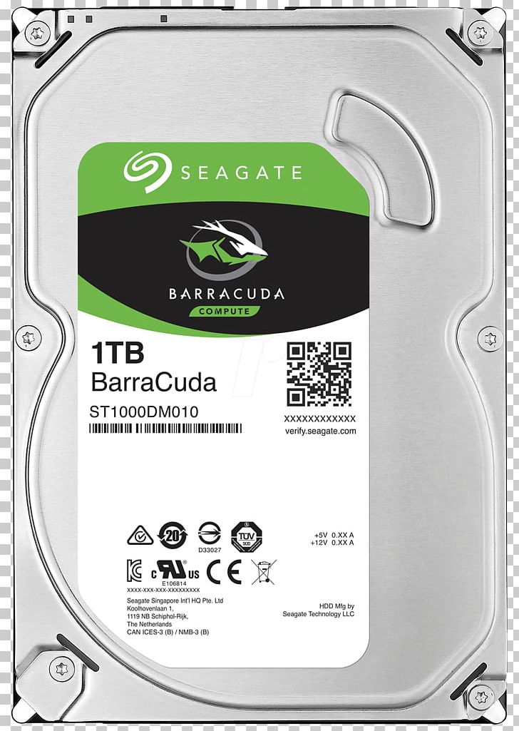 Hard Drives Serial ATA Seagate Technology Seagate Barracuda Data Storage PNG, Clipart, Brand, Data Storage, Electronic Device, Electronics Accessory, Gigabyte Free PNG Download