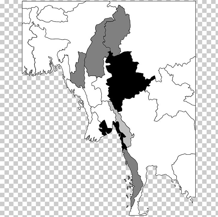 Burma World Map Map PNG, Clipart, Area, Art, Black, Black And White, Blank Map Free PNG Download