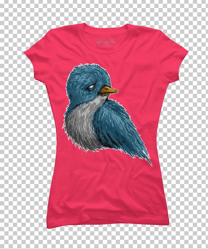 T-shirt Hoodie Clothing Design By Humans PNG, Clipart, Axent Wear Cat Ear Headphones, Beak, Bird, Blue Bird, Cake Free PNG Download