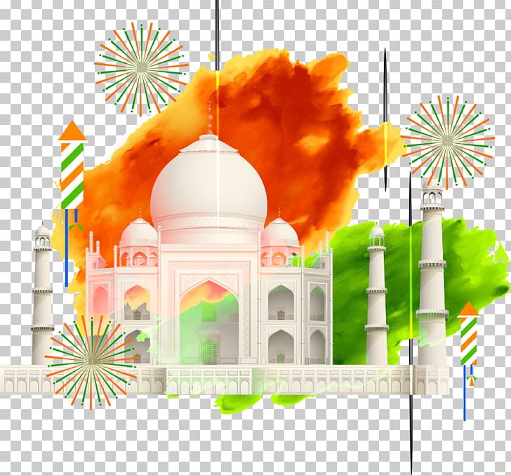 Taj Mahal Flag Of India Stock Photography Illustration PNG, Clipart, Building, Cartoon Taj Mahal, Colorful Background, Coloring, Color Pencil Free PNG Download