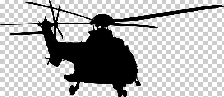 Military Helicopter Silhouette Aircraft PNG, Clipart, Aircraft, Air Force, Black And White, Helicopter, Helicopter Rotor Free PNG Download