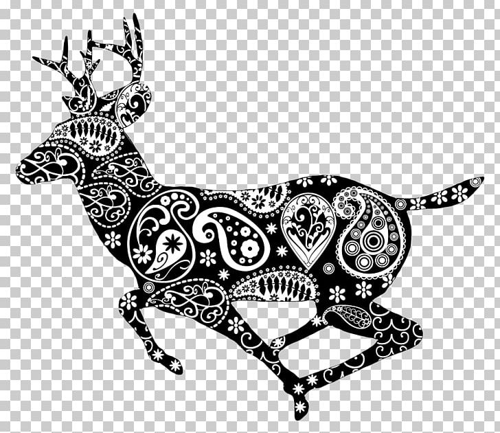 Reindeer Zazzle PNG, Clipart, Animal, Animals, Antler, Art, Black And White Free PNG Download
