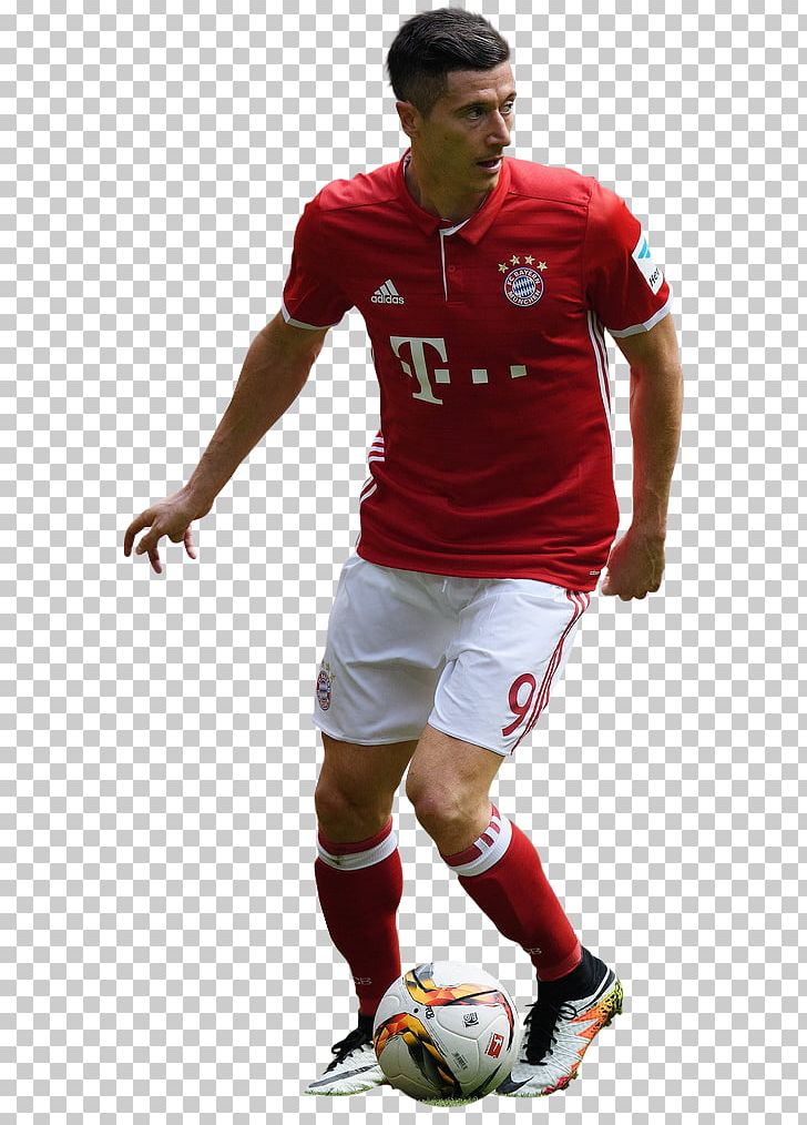 Robert Lewandowski Football 2016–17 UEFA Champions League Sports Team Sport PNG, Clipart, Ball, Clothing, Creative Commons License, Fc Bayern Munich, Football Free PNG Download