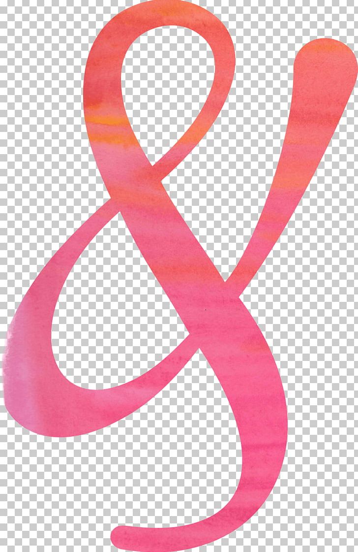 Ampersand Symbol PNG, Clipart, Ampersand, Line, Magenta, Monogram, Pink Free PNG Download