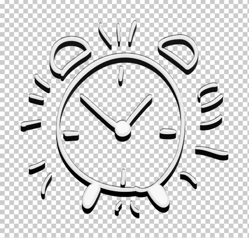 Clock Icon Alarm Clock Hand Drawn Outline Icon Social Media Hand Drawn Icon PNG, Clipart, Alarm Clock, Alarm Device, Clock, Clock Icon, Geometry Free PNG Download