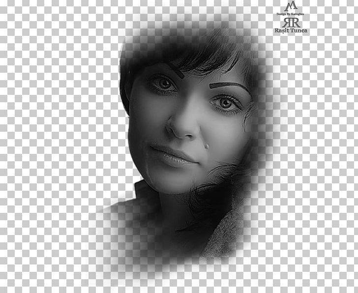 Black And White Photography Woman PNG, Clipart, Black, Black And White, Black Hair, Cheek, Eye Free PNG Download
