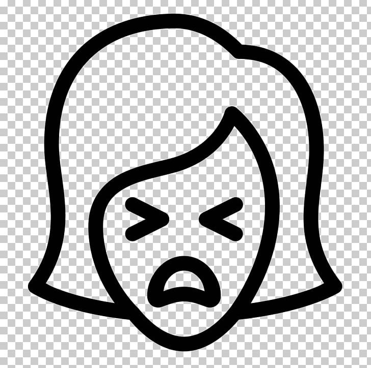 Computer Icons Stress PNG, Clipart, Area, Black And White, Computer Icons, Emoticon, Face Free PNG Download