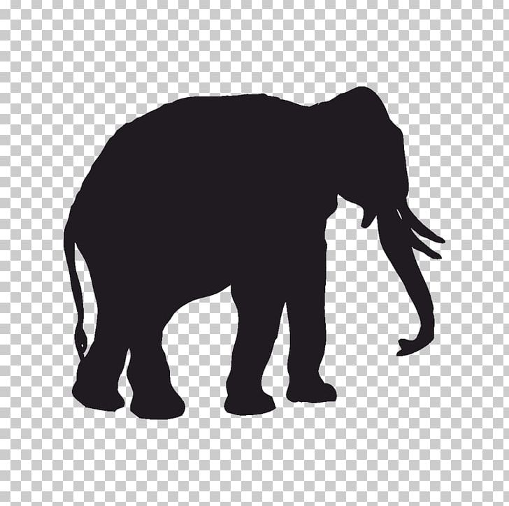 Wall Decal Sticker Elephant Polyvinyl Chloride PNG, Clipart, African Elephant, Animals, Black, Black And White, Bumper Sticker Free PNG Download