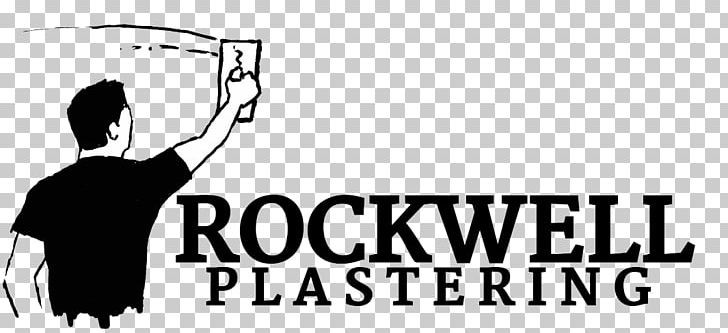 Logo Plasterer Drywall Stucco PNG, Clipart, Area, Arm, Black, Black And White, Brand Free PNG Download