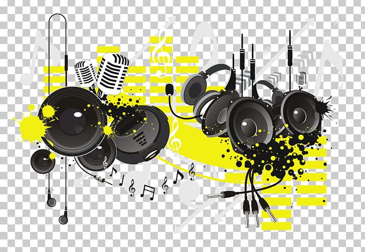 Microphone Headphones Sound Audio PNG, Clipart, Art, Audio, Concert, Electronics, Flyer Free PNG Download