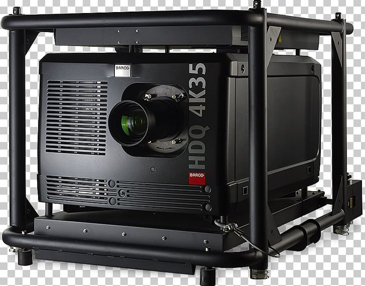 Multimedia Projectors Barco HDQ 4K35 Digital Light Processing Professional Audiovisual Industry PNG, Clipart, 4k Resolution, Audience Response, Barco, Barco Hdq 4k35, Computer Cooling Free PNG Download