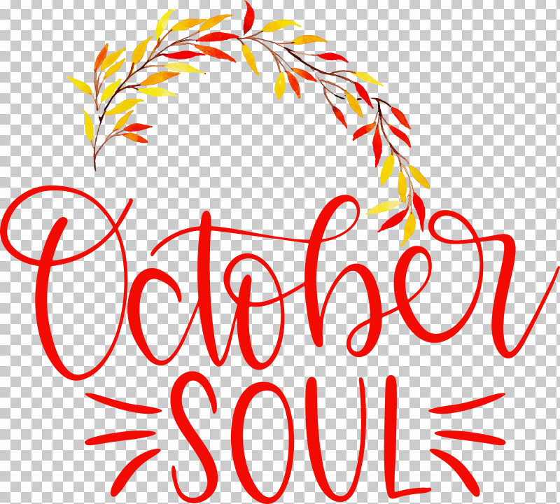 October Soul October PNG, Clipart, Flower, Geometry, Line, Mathematics, Meter Free PNG Download