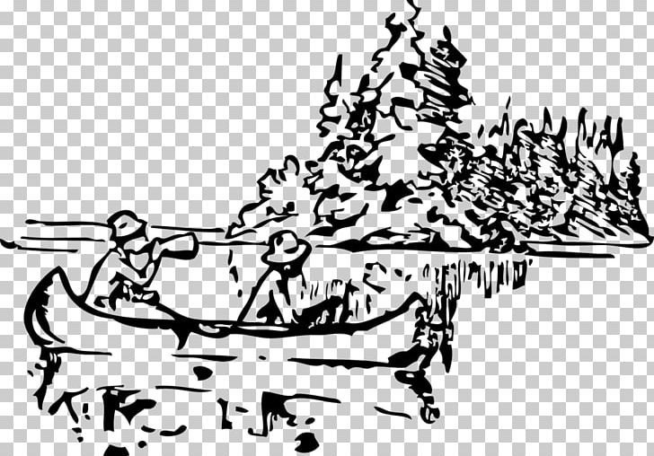 Canoeing PNG, Clipart, Area, Art, Artwork, Black And White, Boating Free PNG Download