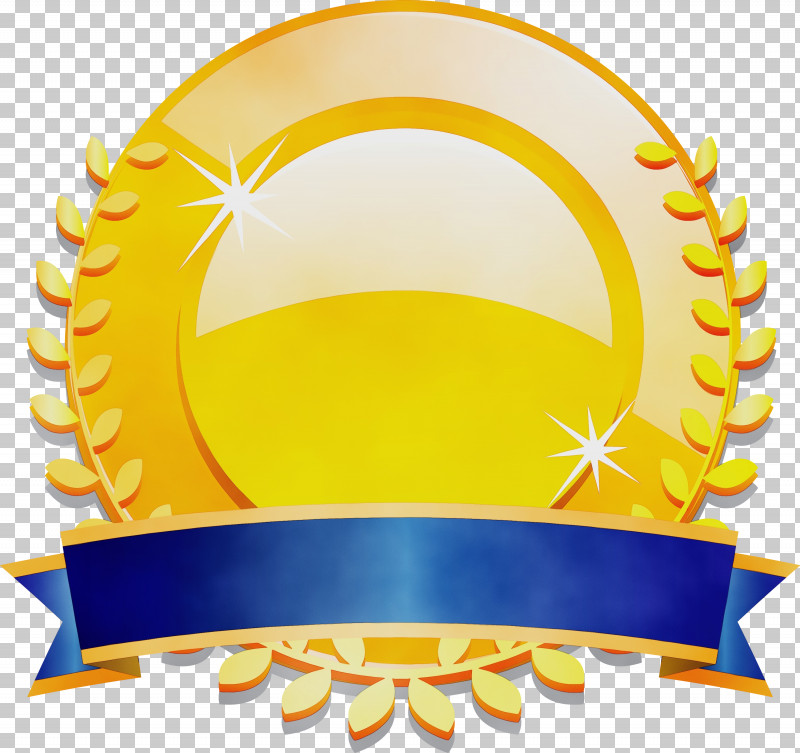 Yellow Logo Symbol PNG, Clipart, Blank Badge, Gold Badge, Logo, Paint, Ribbon Badge Free PNG Download