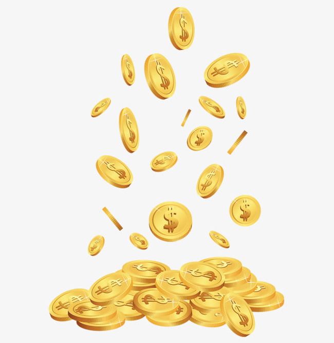 A Pile Of Gold Coins PNG, Clipart, Coin, Coins Clipart, Decorate, Decoration, Diagram Free PNG Download