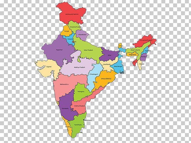 States And Territories Of India Blank Map Mapa Polityczna PNG, Clipart, Blank Map, Border, Cartography, India, India Map Free PNG Download