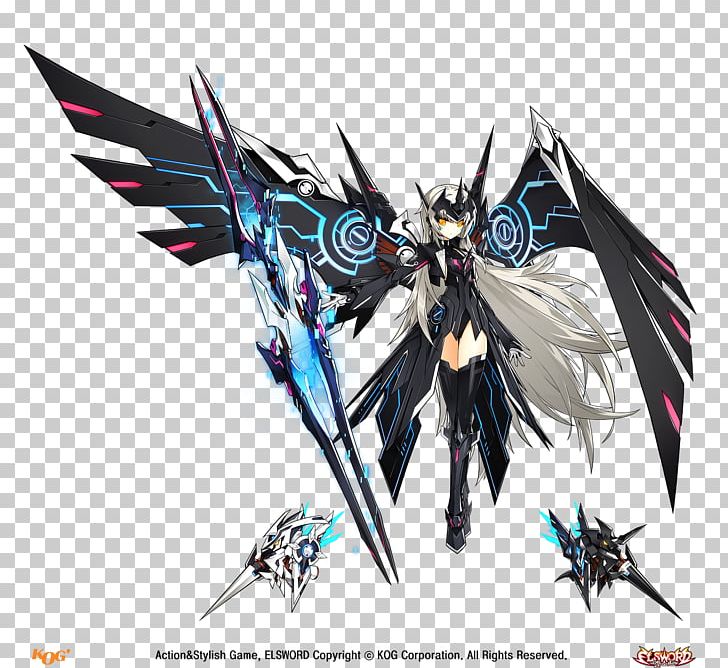 Elsword EVE Online YouTube Video Game Player Versus Player PNG, Clipart, Action Figure, Anime, Black Wings, Character, Computer Wallpaper Free PNG Download