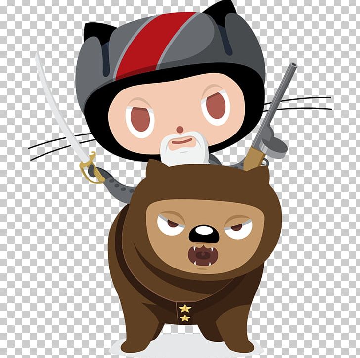 GitHub Version Control Web Browser PNG, Clipart, Bear Png, Cartoon, Distributed Version Control, Eyewear, Fictional Character Free PNG Download