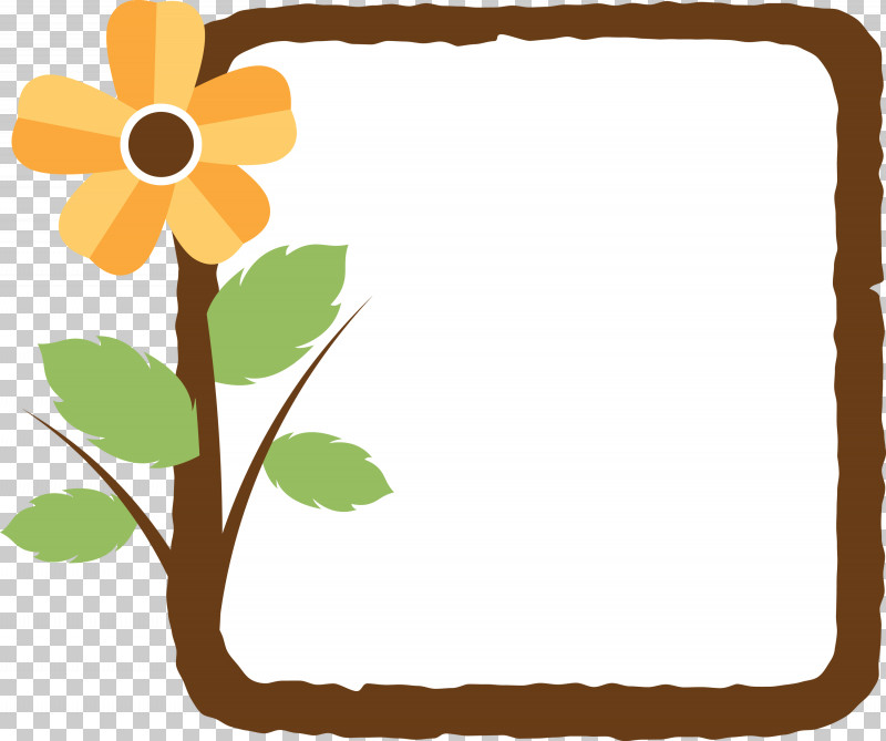 Flower Frame PNG, Clipart, Biology, Floral Design, Flower Frame, Meter, Plant Free PNG Download