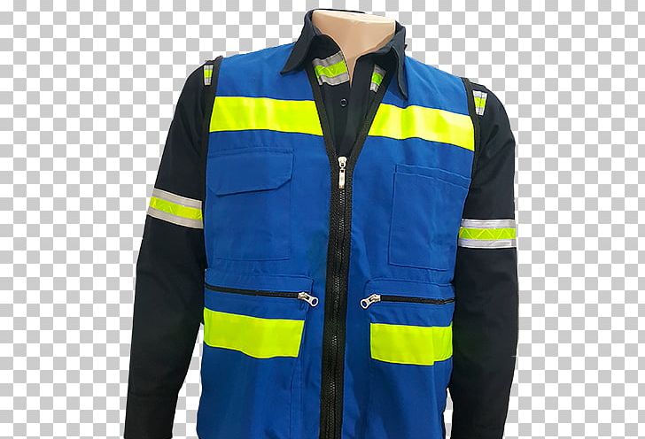 T-shirt Waistcoat Jacket Blue Uniform PNG, Clipart, Blue, Clothing, Cobalt Blue, Electric Blue, Industry Free PNG Download