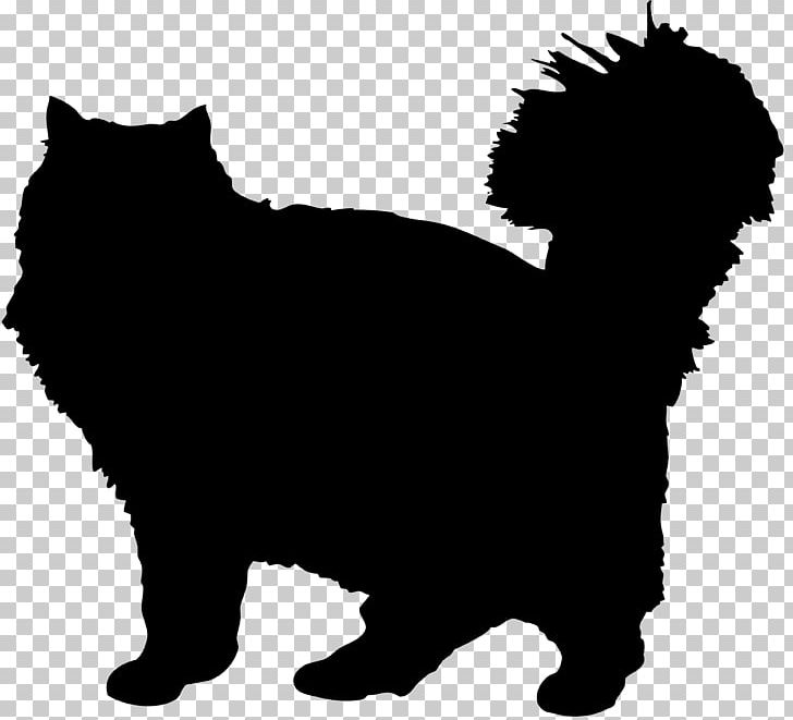 American Bobtail Kitten Keeshond Decal Silhouette PNG, Clipart, Animals, Black, Carnivoran, Cat Like Mammal, Dog Like Mammal Free PNG Download
