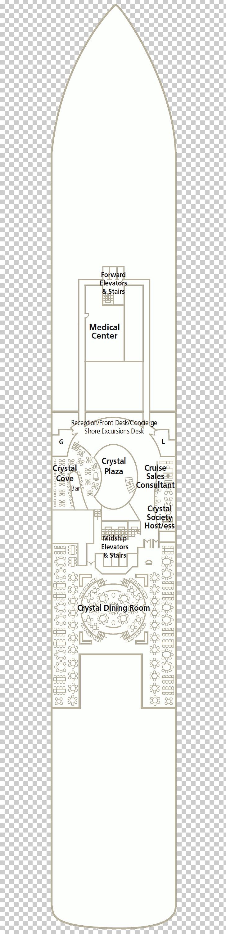 Crystal Serenity Cruise Ship Deck Floor Plan PNG, Clipart, Black And White, Brand, Cruise Ship, Crystal Cruises, Deck Free PNG Download