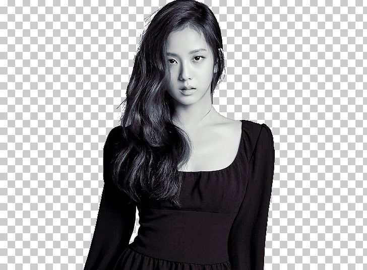 Jisoo BLACKPINK Square One BOOMBAYAH South Korea PNG, Clipart, 2ne1, Beauty, Black And White, Black Hair, Brown Hair Free PNG Download