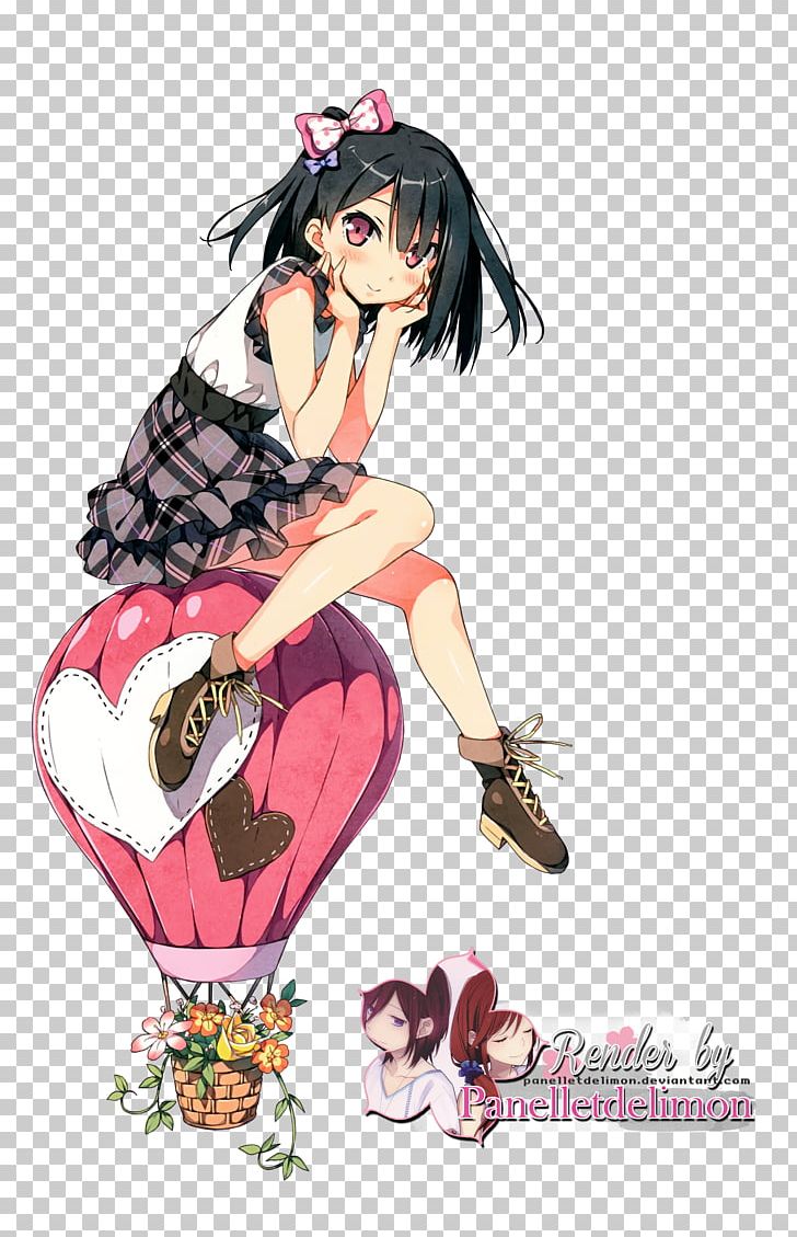 Anime Balloon Girl Manga Drawing PNG, Clipart, Anime, Art, Balloon Girl, Black Hair, Brown Hair Free PNG Download