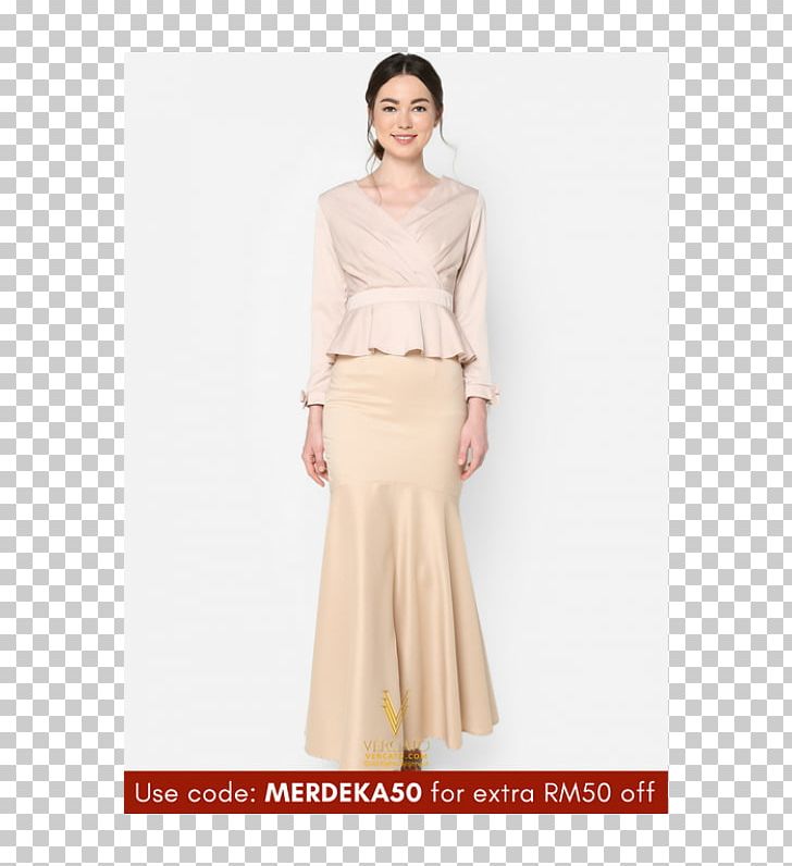 Baju Kurung Party Dress Cocktail Dress VERCATO Designer Muslimah Wear PNG, Clipart, Abdomen, About, Ariana, Baju Kurung, Beige Free PNG Download