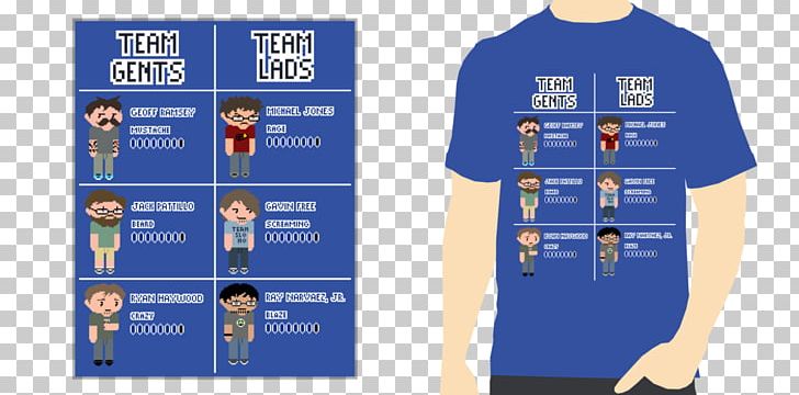 T-shirt Achievement Hunter Rooster Teeth PNG, Clipart, Acacya Networks, Achievement, Achievement Hunter, Art, Blue Free PNG Download