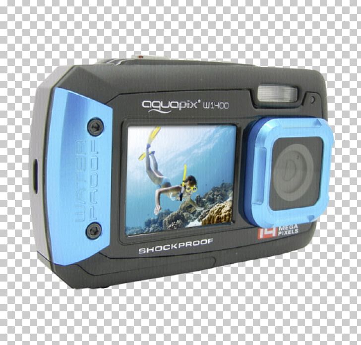 Easypix W1400 Active Blue MusicCassette Still Camera 14 Mp PNG, Clipart, 16 Mp, Active Pixel Sensor, Blue, Camera, Cameras Optics Free PNG Download
