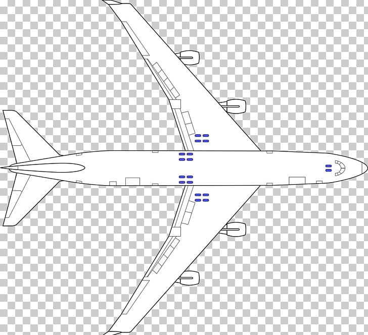 Boeing 747 Airliner Drawing Aviation High-lift Device PNG, Clipart, Aerospace Engineering, Aircraft, Airline, Airliner, Airplane Free PNG Download